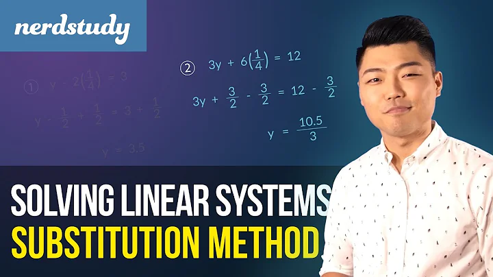 Solving Linear Systems Substitution Method - Nerdstudy