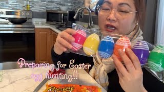 Preparing for Easter Egg Hunting| Vlog #12