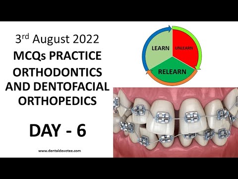 Day 6 - Daily Dental MCQs - Orthodontics and Dentofacial Orthopedics @DentCareNepal