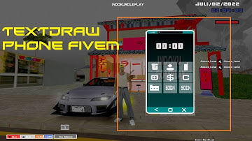 TEXTDRAW SAMP CELULAR LIKE FIVEM ANDROID/PC