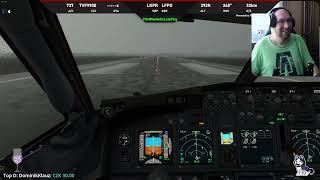 MICROSOFT FLIGHT SIMULATOR 2020 Landing at LFPO 🛬 Landing - Soft 19. 08. 2023 screenshot 2