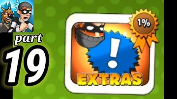 Robbery Bob - Gameplay Walkthrough Part 19 - Chapter 9: Extras (iOS, Android)