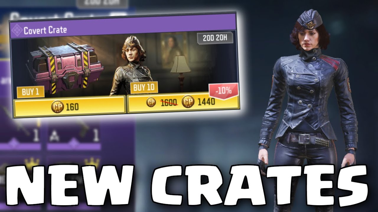 NEW Crates opening in Call of Duty Mobile CoD Mobile crates YouTube