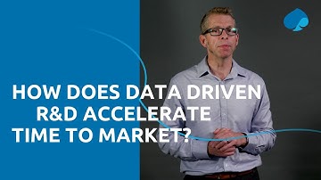 How does data driven R&D accelerate time to market?