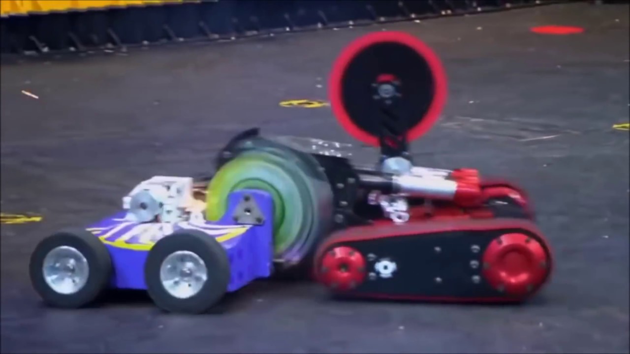 【やばいやつ】海外のド派手なロボット相撲！！