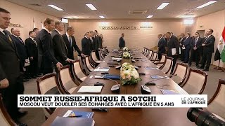 Premier sommet Russie-Afrique à Sotchi : les russes souhaitent doubler les échanges commerciaux