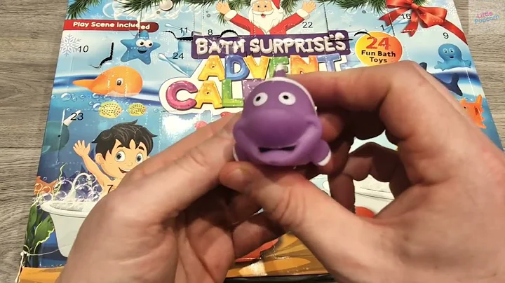 Day 15 Christmas Advent Calendar Squishies Bath Toys Opening Squishy Kawaii Mochi Fidget Toy Unboxin