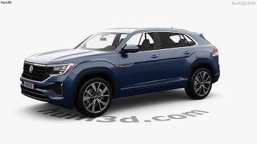 Volkswagen Atlas Cross Sport SEL R-Line 2024 3D model by 3DModels.org