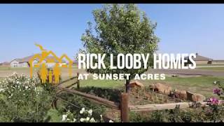 Sunset Acres Lease Home Community (Near Amarillo, Texas) - Rick Looby Homes