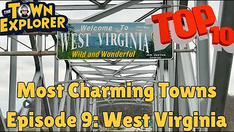 West Virginia's Top 10 Most Charming Towns [4K]