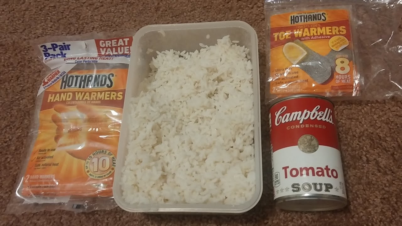 Cooking Food With Hand Warmers YouTube