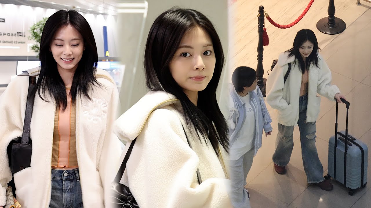 트와이스 쯔위 TWICE: Tzuyu ‘출국 서류 문제 해결하고 혼자 떠나는 쯔위’ Departure | 240131