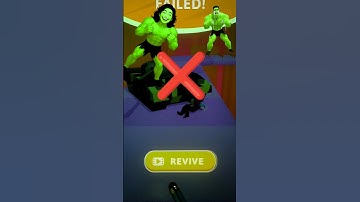 Lady Hulk vs Real Hulk who is Win? Rage Control Game Lvl 126 #shorts #trending #viral