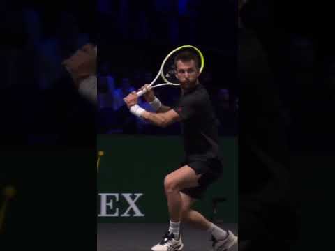 😡 Le jet de raquette de Moutet face à Bublik #rolexparismasters