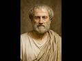 AI-Generated Aristotle Walking Near Parthenon at Acropolis