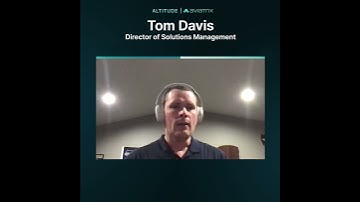 Advice For Cloud Networking Experts | Tom Davis on Altitude Podcast