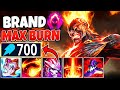 FULL AP MAX BURN BRAND MELTS EVERY HEALTH BAR IN SIGHT (THIS DAMAGE IS FIRE) - League of Legends
