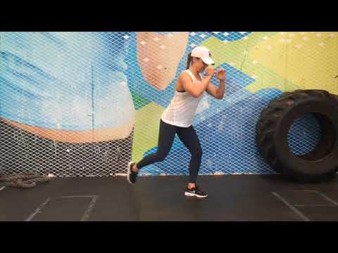 Reverse Lunge Squat Combo - YouTube
