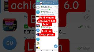 Rani maam achievers 6.0 batch free in telegram । scerch on telegram @sscpdf75 screenshot 4
