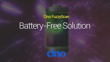 UltraCap™ Capacitor, Cino FuzzyScan Battery-Free Solution