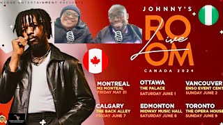 JOHNNY DRILLE LIVE IN CANADA 2024 || DON JAZZY || MAVIN RECORDS || JOHNNY’S ROOM LIVE CANADA TOUR!🔥