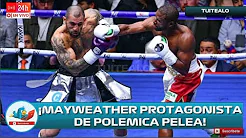 Floyd Mayweather Jr. abucheado ante un lleno en la Arena CDMX tras su pelea con John Gotti III thumbnail