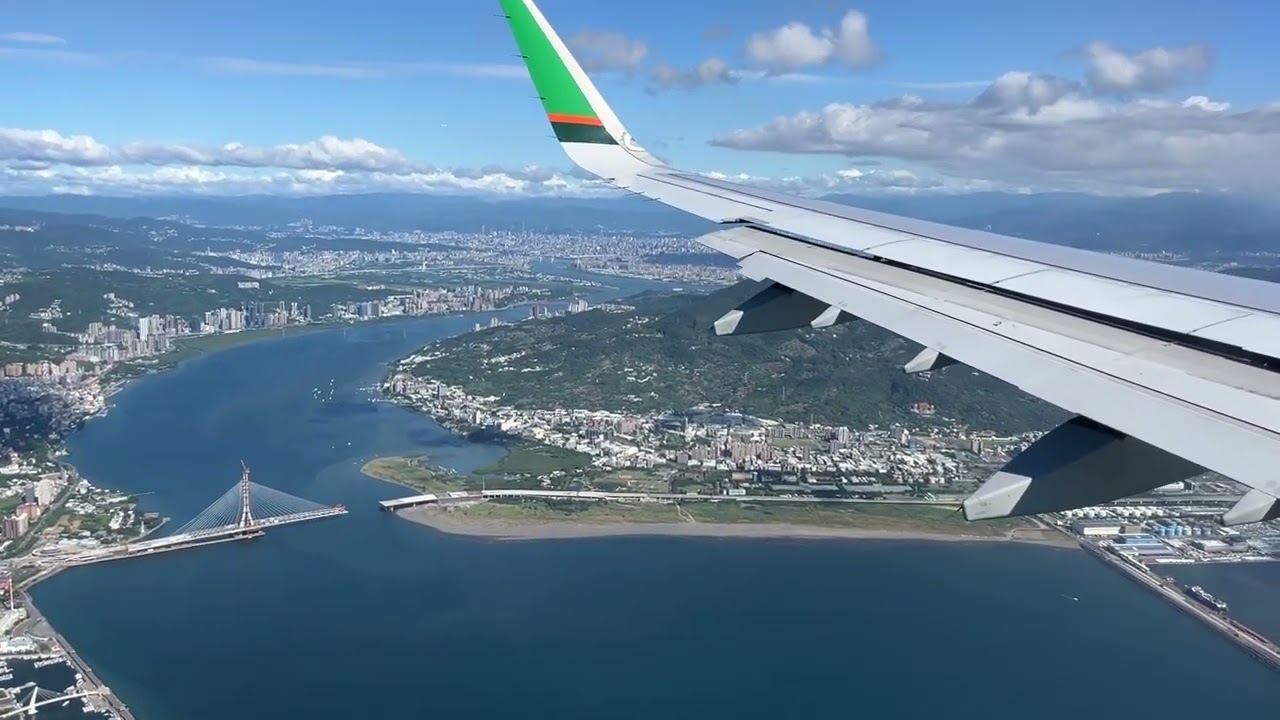 BR165 桃園機場降落