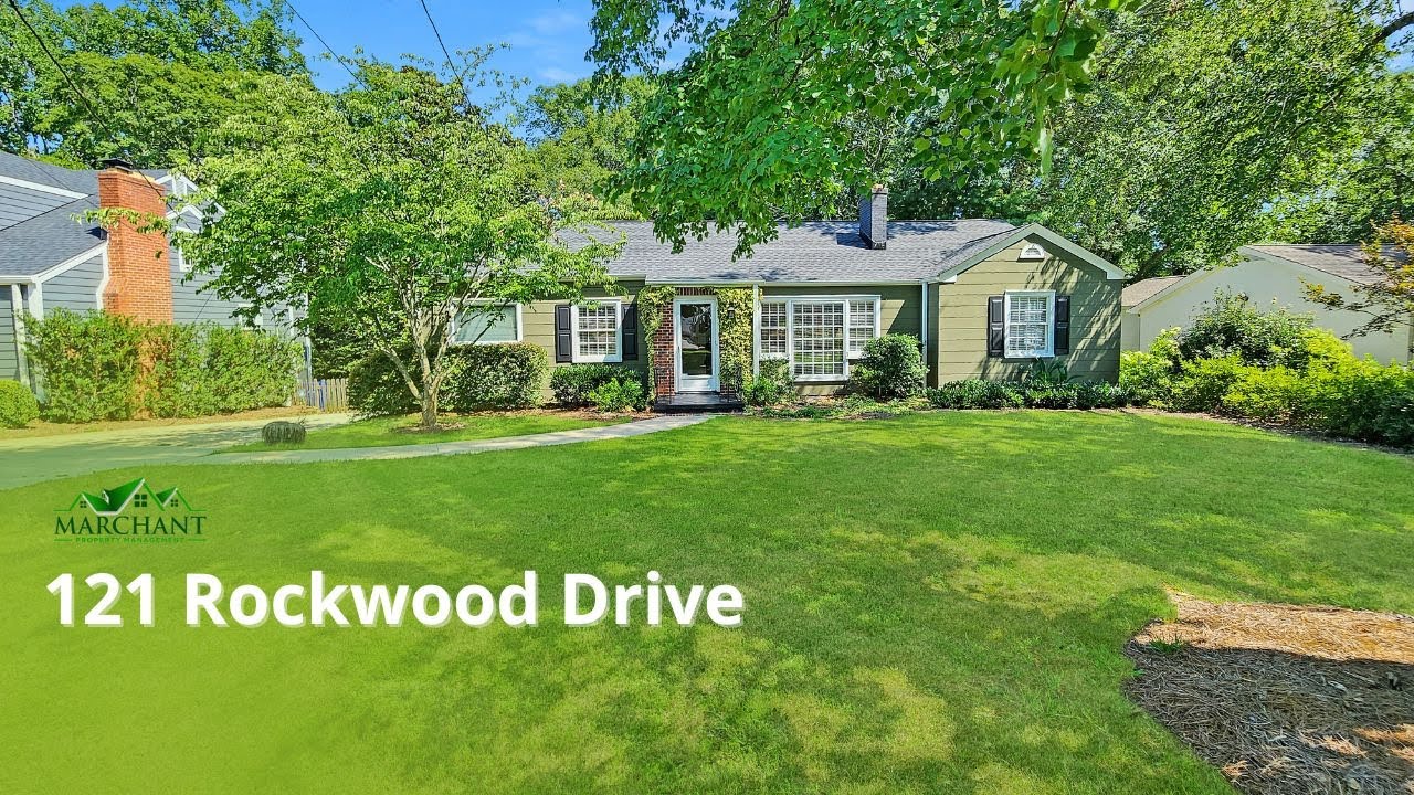 Greenville Rental Homes For Rent! 121 Rockwood Drive, Greenville (South