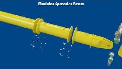 Modulift Spreader Beam Range - seamless integration