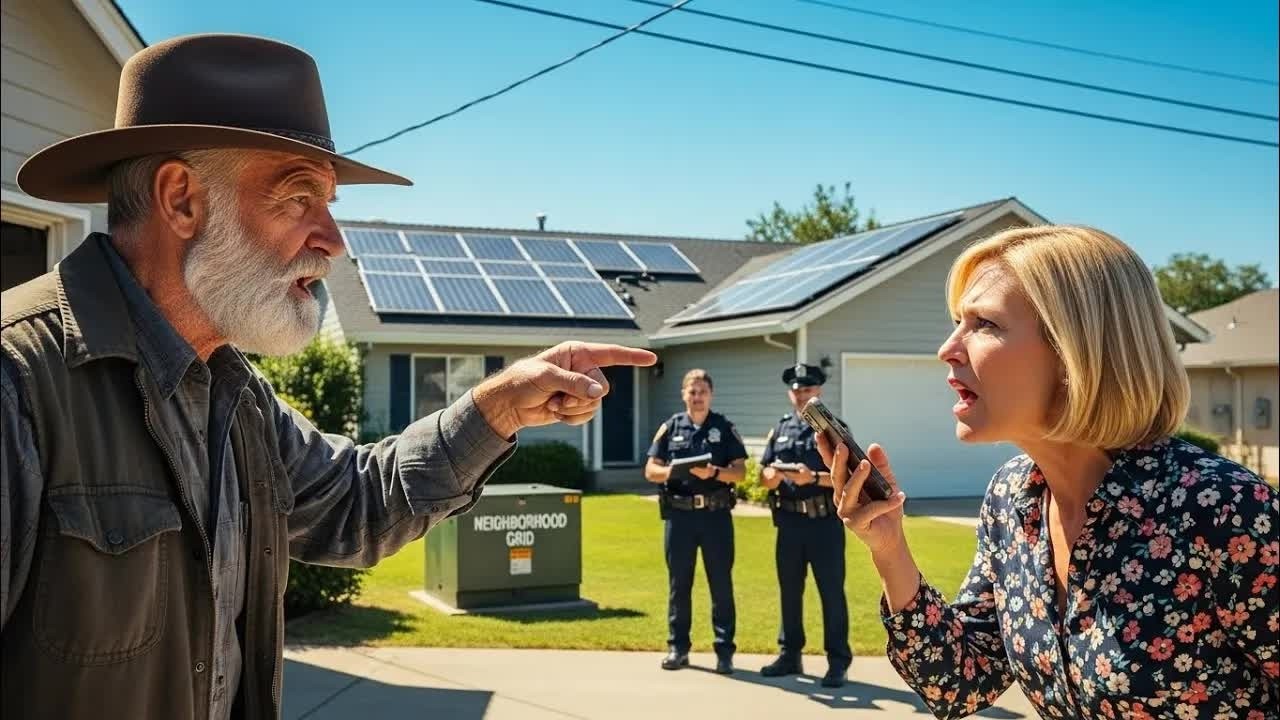 HOA Karen Called the Cops When I Installed Solar Panels — Didn’t Know I Own the Neighborhood Gri