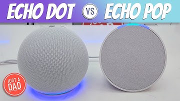 Amazon Echo Dot vs Echo Pop Smart Speaker Comparison