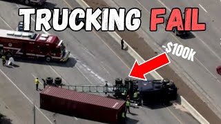 Intense 18-Wheeler Flip on Highway! How We Make Money Trucking - Behind the Scenes by Sidney Tarver 72 views 3 weeks ago 7 minutes, 26 seconds