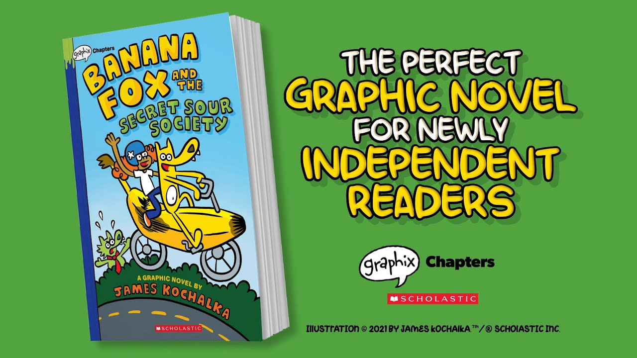 Banana Fox by James Kochalka Official Book Trailer YouTube