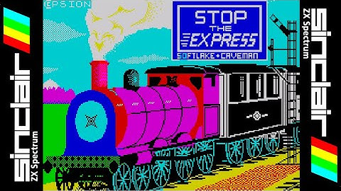 STOP THE EXPRESS -=Classic Gaming=- Walkthrough, ZX Spectrum