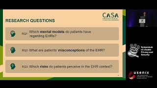 SOUPS 2023 - Privacy Mental Models of Electronic Health Records: A German Case Study