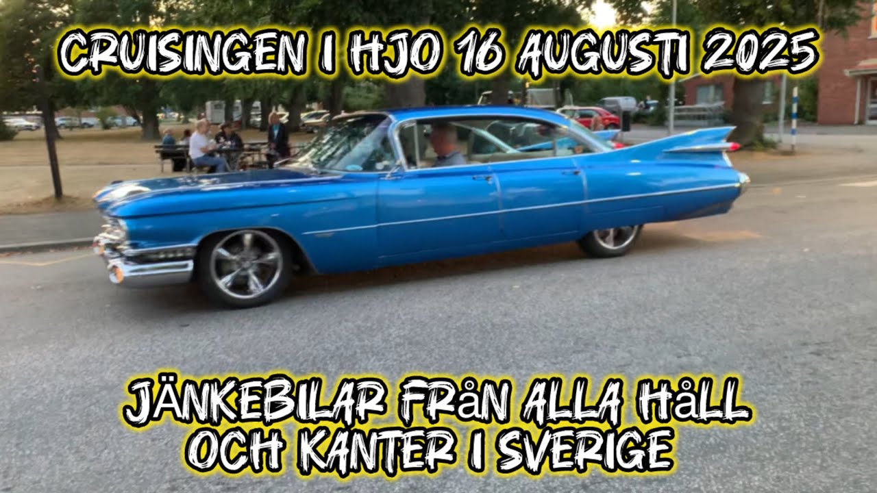 Cruising i Hjo den 16 augusti 2025, After Summer Cruise 
