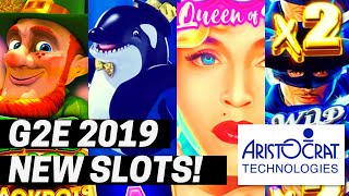 ★G2E 2019★ ARISTOCRAT 2019-2020 NEW SLOTS SHOWCASE | GLOBAL GAMING EXPO screenshot 5