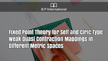 Fixed Point Theory for Self and Ciric Type Weak Quasi Contraction Mappings in Different