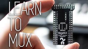 MegaMUX - 32 Channel Multiplexer Board and Tutorial