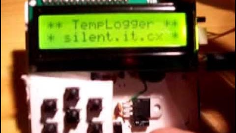 My DIY temperatore logger with SD card - v0.3 alpha testing