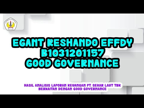 Analisis Laporan Keuangan Pt. Sekar Laut Tbk. Berkaitan dengan Good Governance