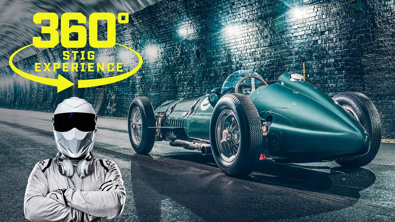 360° Stig Experience BRM P15 Tunnel Run 4K UHD - Immersive Ride