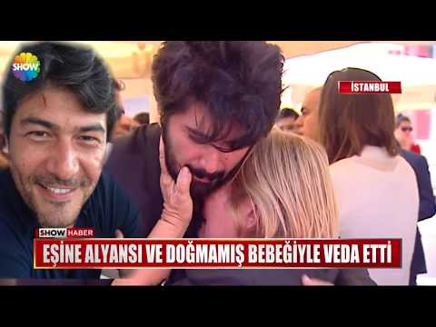 Eşine alyansı ve doğmamış bebeğiyle veda etti