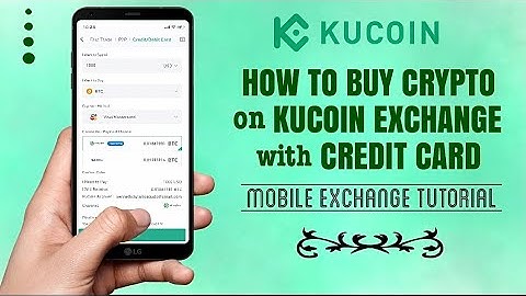 How to BUY CRYPTO on KuCoin Mobile Exchange with Credit Card | App Tutorial