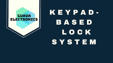 Keypad-based Lock/Security System using Arduino