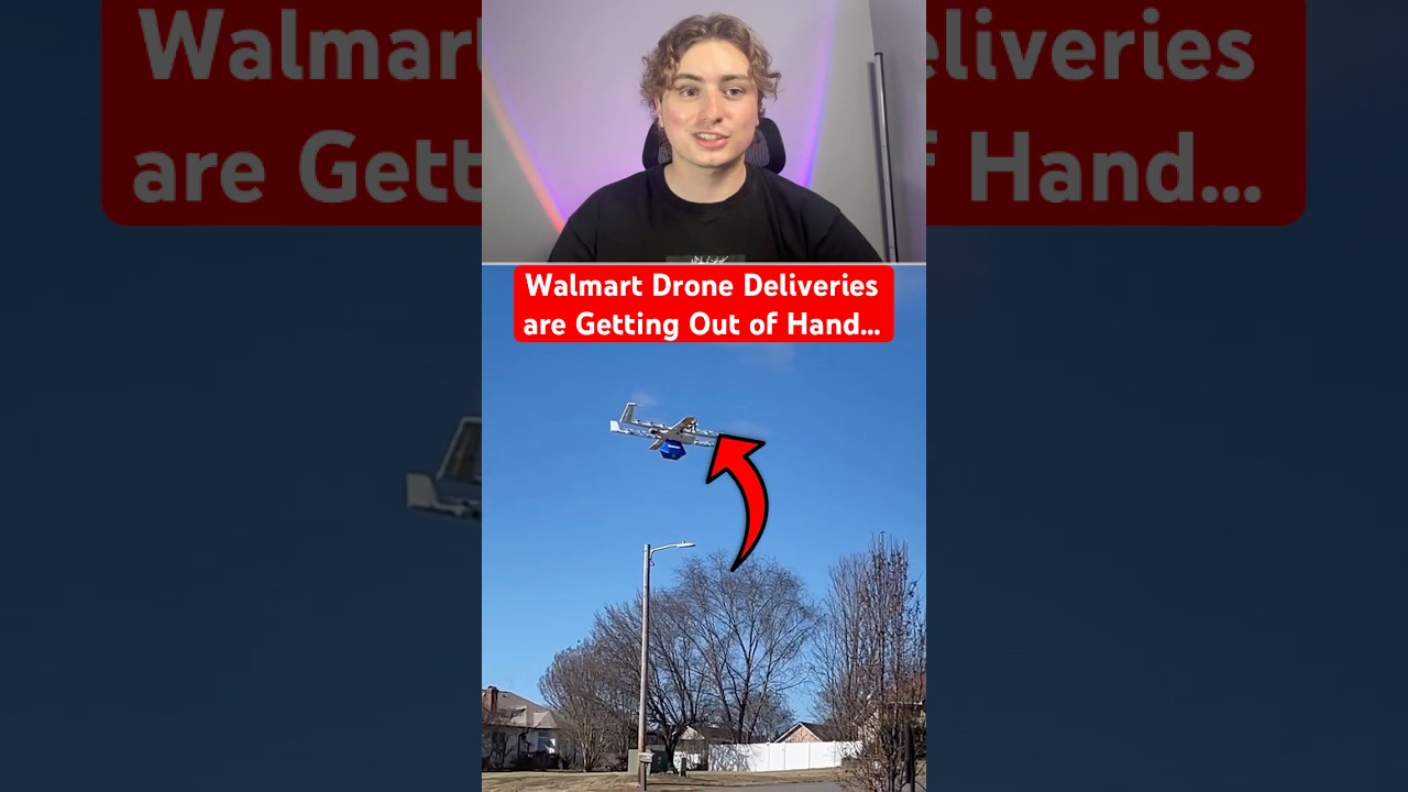 Walmart Drone Deliveries are Scary