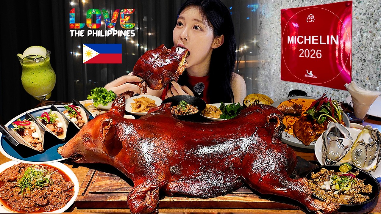필리핀 마닐라 미쉐린 가이드 먹방 1탄! 🇵🇭 MICHELIN TOUR IN MANILA PHILIPPINES