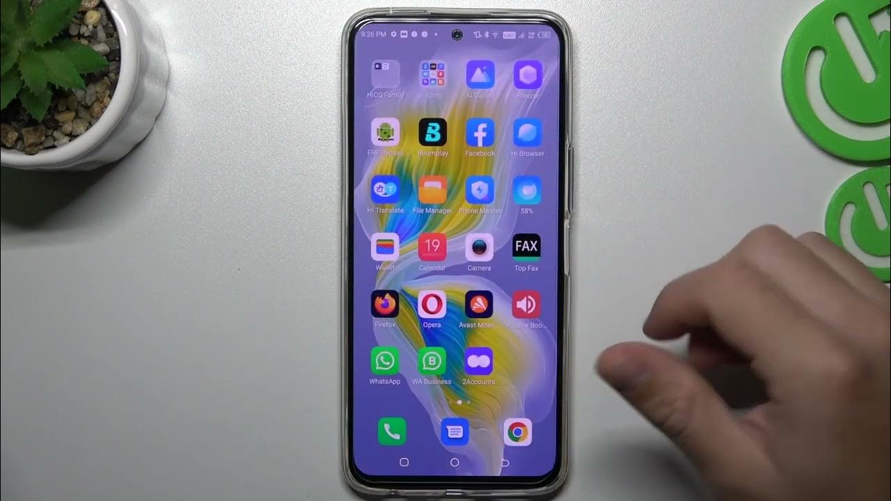 how-to-remove-home-screen-icon-dots-on-tecno-camon-18-premier-hide