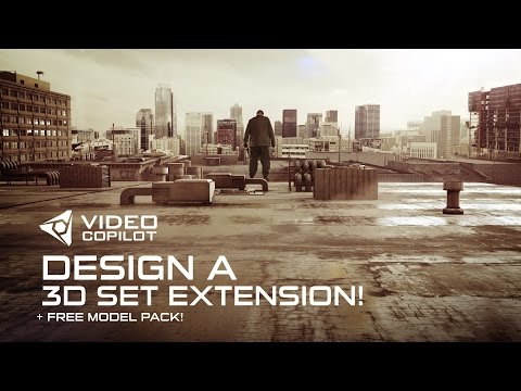 एक 3D सेट एक्सटेंशन ट्यूटोरियल डिज़ाइन करें! + मुफ़्त मॉडल पैक!