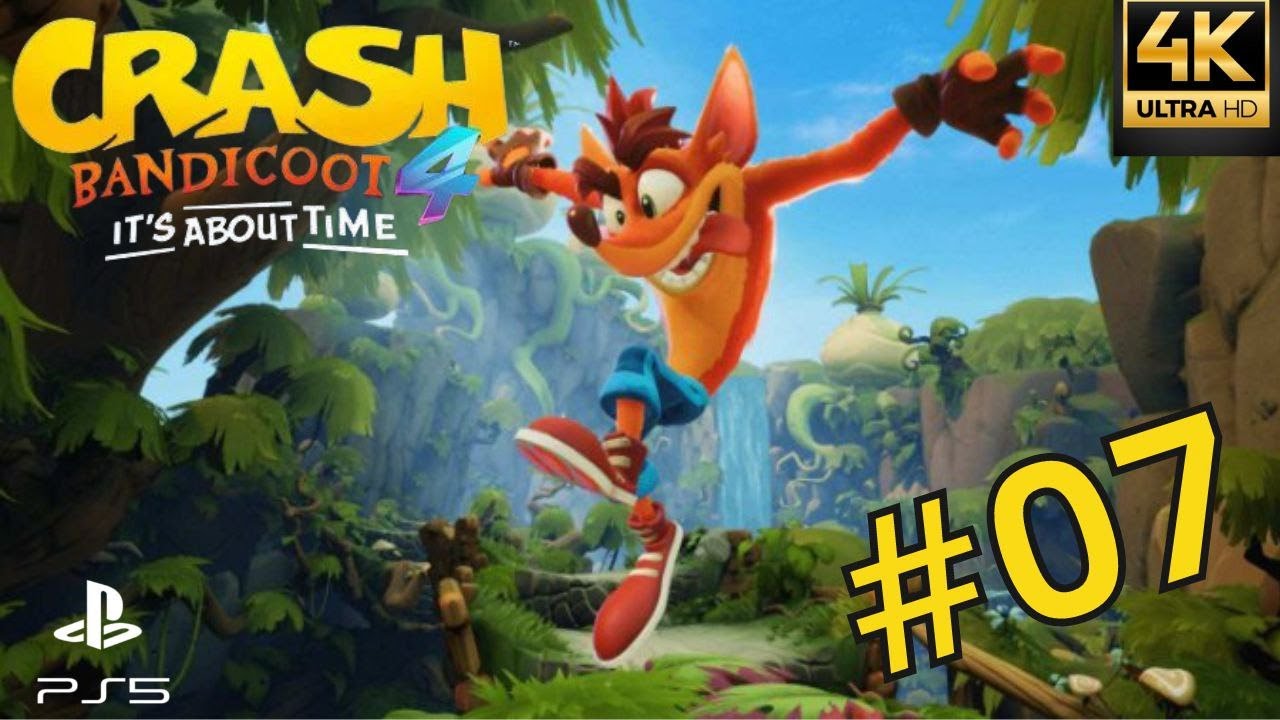 Crash Bandicoot 4 (PS5) parte 7 Velho INIMIGO agora como NOVO amigo